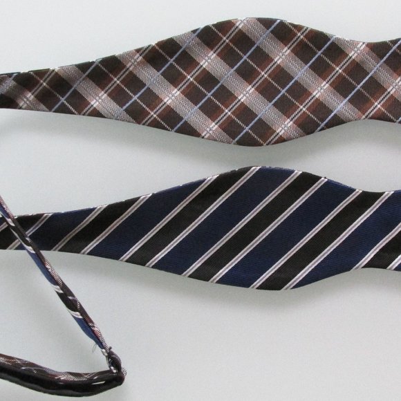 Unbranded Reversible Self-Tie Bow Tie - Picture 1 of 3